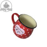 خرید ماگ رجینال قلبی بزرگ | ماگ کریسمسی