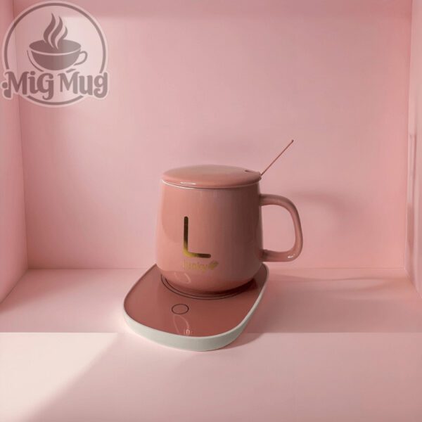 ماگ هیتردار لاکی صورتی