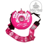 قمقمه دونات صورتی