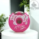 قمقمه دونات صورتی