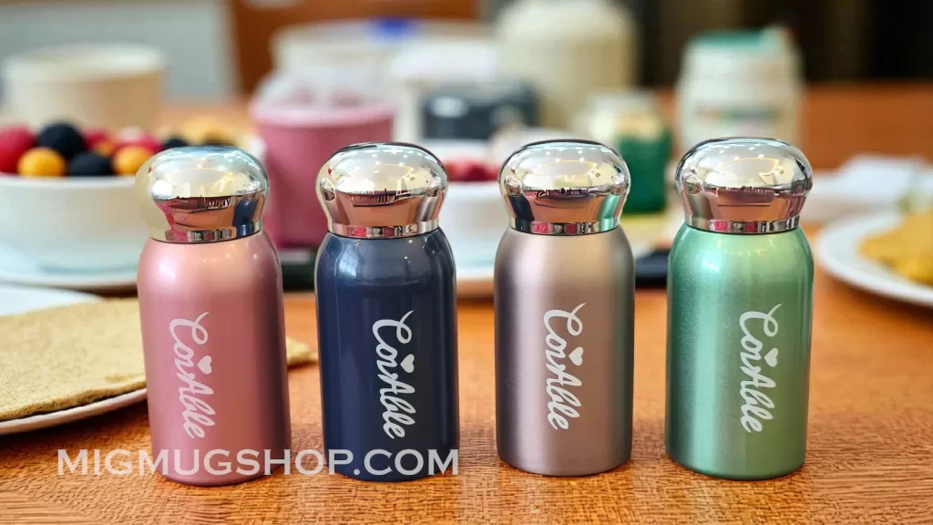 مینی فلاسک در 4 رنگ مختلف