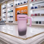 لیوان اسموتی دسته داره