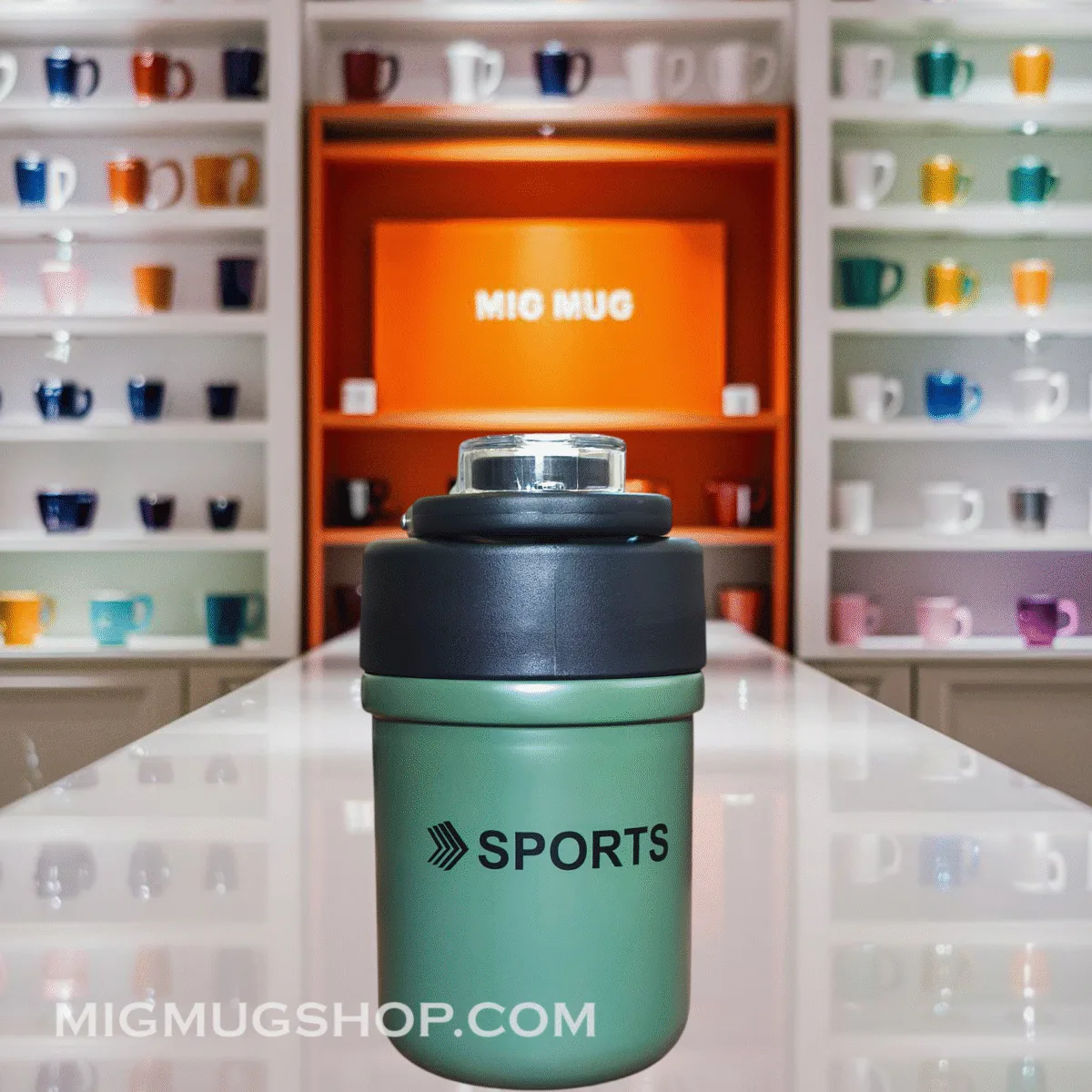 تراول ماگ اسپرت سبز