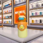 تراول ماگ خرگوشی نارنجی