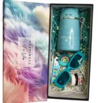 باکس هدیه دخترانه آبی گربه ای - Image 4