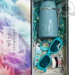 باکس هدیه دخترانه آبی گربه ای