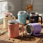 تراول ماگ دسته دار سیتارا SITARAYURI (اورجینال) - Image 2