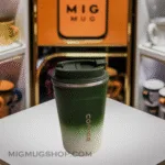 تراول ماگ لیزری پاستیلی سبز