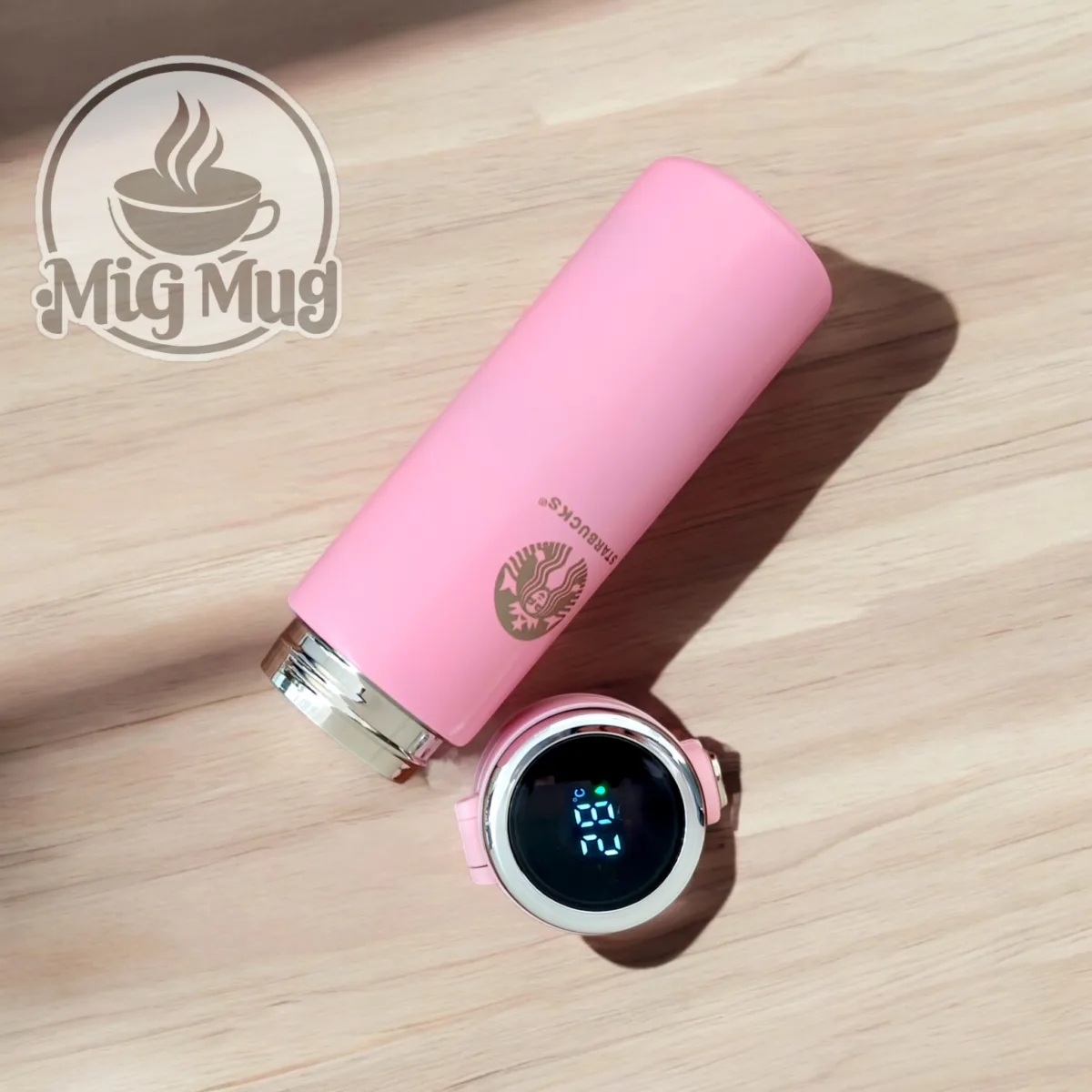 تراول ماگ استارباکس دماسنج دار - Image 7