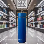 فلاسک درجه دار آبی