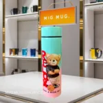 فلاسک درجه دار تدی فیروزه ای