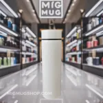 فلاسک درجه دار سفید