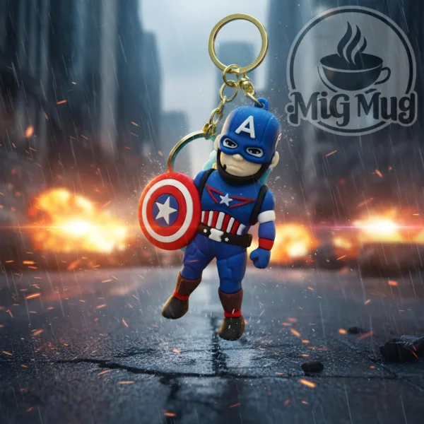 جاکلیدی کاپیتان آمریکا در یک صحنه مارول