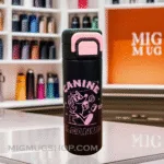 تراول ماگ MOMO مشکی صورتی