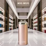 تراول ماگ Vacum cup صورتی رز گلد