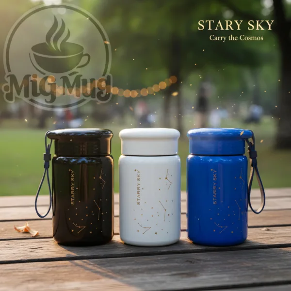 تراول ماگ اسکای بند دار ستاره ای