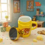 ماگ طرح تام و جری درب دار