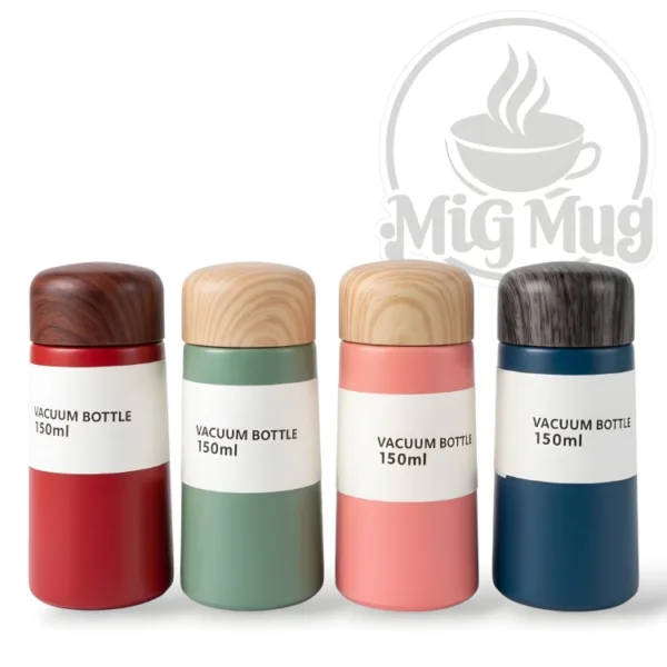 مینی تراول ماگ درب چوبی