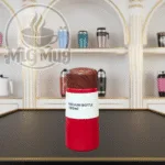 مینی تراول ماگ درب چوبی قرمز